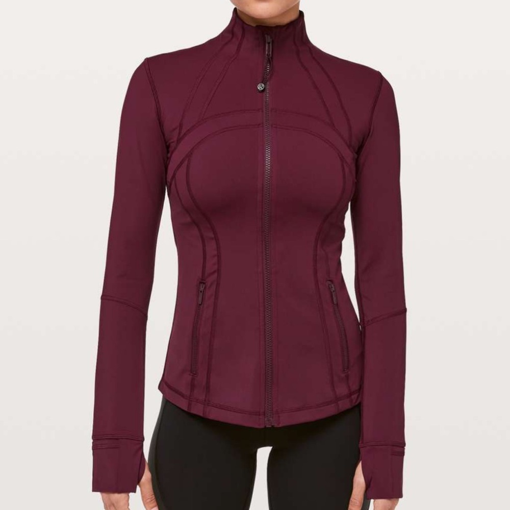 Lululemon Deep Ruby Define Jacket